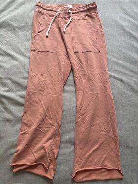 Women’s MATE the Label Dusty Rose Pull-On Lounge Pants with Drawstring